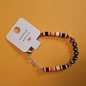 Handmade Philadelphia Flyers Bracelet